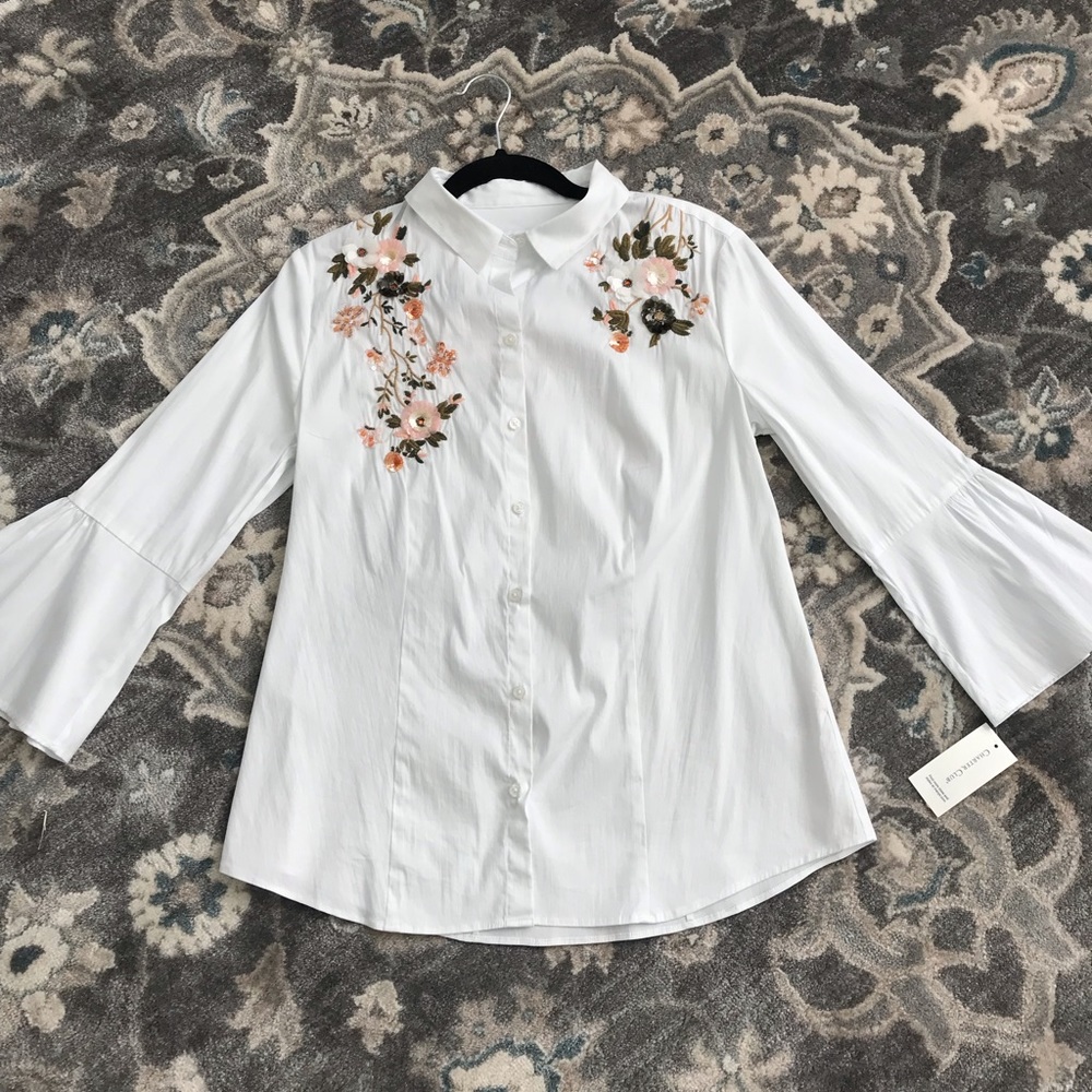White Button Down Shirt